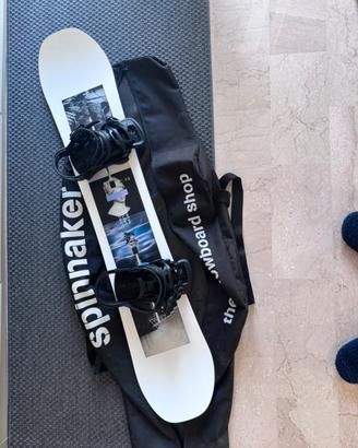 Tavola  snowboard 146 burton talent scout + sacca