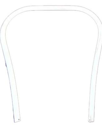 Bordo scudo in plastica bianco Vespa 50 e ET3