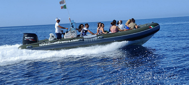 Gommone BWA 740 motore Suzuki 175