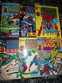 FUMETTI L'UOMO RAGNO GIGANTE corno