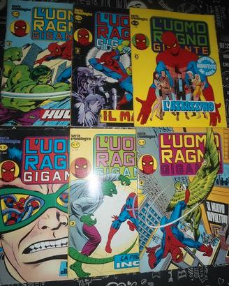 FUMETTI L'UOMO RAGNO GIGANTE corno