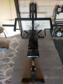 palestra gym multipress chest sholder machine pesi