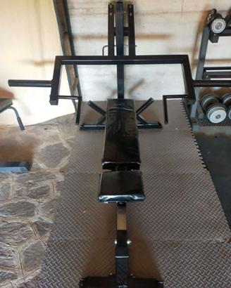 palestra gym multipress chest sholder machine pesi