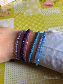 braccialetti con perline