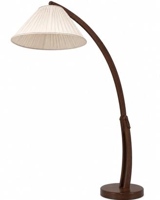 Lampada da terra ad arco.