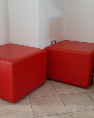 Pouf Rosso