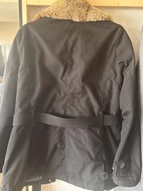 Giacca woolrich con cintura in vita