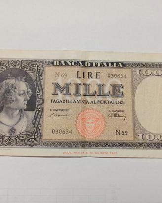 Banconota 1000 Lire