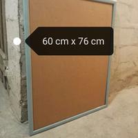 Cornice in legno azzurra 76 x 60 cm