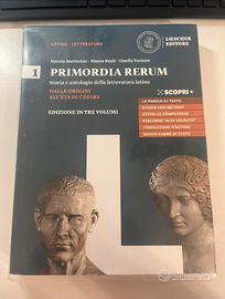 Primordia Rerum 1 - Letteratura Latina- Loescher