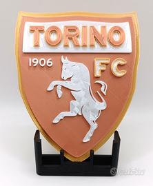Stemma Torino FC Serie A Scudetto Logo Calcio 3D