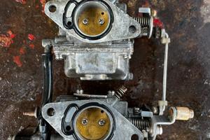 Gruppo carburatori per Yamaha 25J bicilindrico