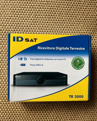 Ricevitore digitale terrestre ID SAT mod. TR 3000