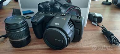Blackmagic Pocket Cinema Camera 6K + obiettivo
