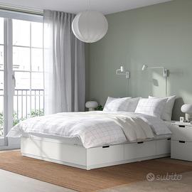 Letto contenitore Matrimoniale, serie Nordli ikea