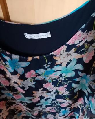 Maglia estiva maniche lunghe l per donna taglia M