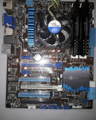 s/madre asus P8Z77-V LE PLUS(i7-8gb) perfetta
