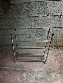 Scarpiera in acciaio estensibile