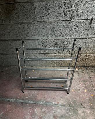 Scarpiera in acciaio estensibile