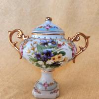 Anfora porcellana rif in oro zecchino