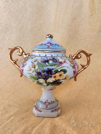 Anfora porcellana rif in oro zecchino