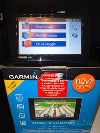 Navigatore portatile Garmin Nuvi 660FM