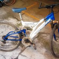 Mountain bike biammortizzata ruote 24 santana