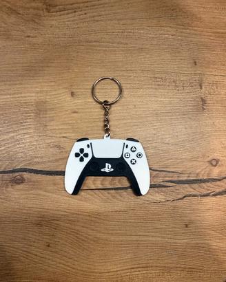 Portachiavi controlle PS 5 bianco e nero