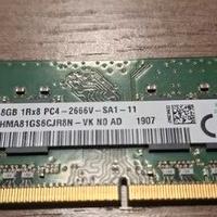 Ram DDR4 - 16Gb (2x8Gb) - Sodimm