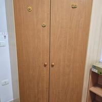 armadio ad angolo + fasciato con vaschetta cassett