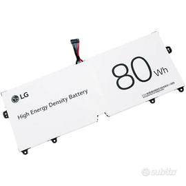 Batteria originale notebook LG LBV7227E 80Wh