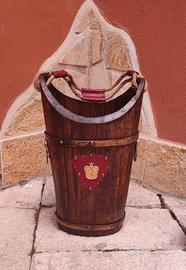 Porta Ombrelli in legno stile rustico 