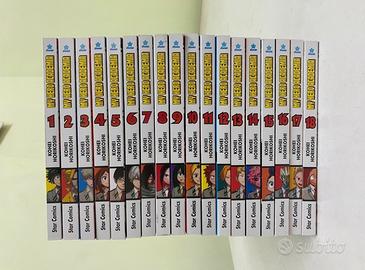 Manga My Hero Academia volume 1-18