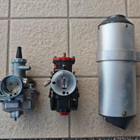 Carburatore e Terminale Pit Bike