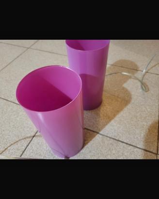 Lampade comodino rosa come nuove