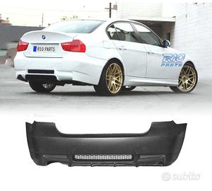 PARAURTI POSTERIORE BMW E90 LOOK M3 USCITA SINISTR