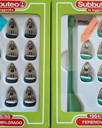 SQUADRE SUBBUTEO LA LEGGENDA, 1° EDIZIONE
