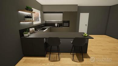 Bifamiliare al grezzo con 3 camere