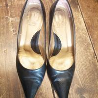 scarpe décolleté di pelle 