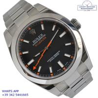 ROLEX Milgauss 116400 Black LumiNova Full Set 2012