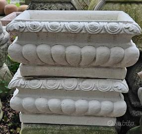 Cassette coste in cemento e polvere di marmo