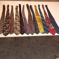 set 12 cravatte uomo
