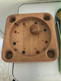 Gioco roulette tirolese in legno