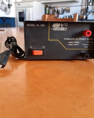 Alimentatore stabilizzato Alpha Elettronica AL 355