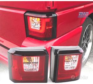 FANALI A LED VOLKSWAGEN VW T4 90-03 ROSSO BIANCO B