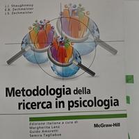 libro Metodologia della rierca in psicologia