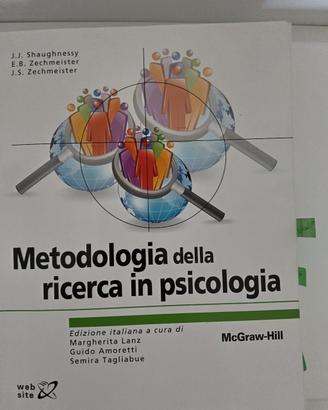 libro Metodologia della rierca in psicologia