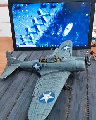 Diorama 1:32 bombardiere USA SDB3 Dauntless