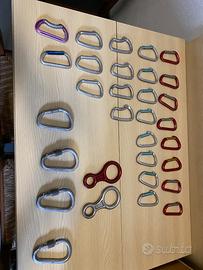 Moschettoni da arrampicata