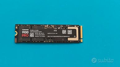 SSD NVME Gen5 Samsung 9100 PRO 4tb